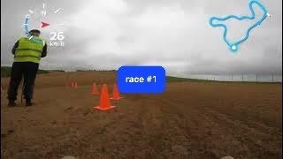 Dunedin grass kart 200cc lifan points race 1 [upl. by Yrro]