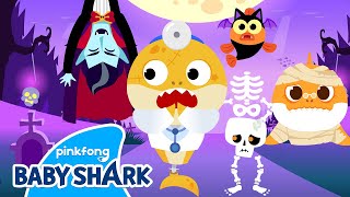 Spooky Monsters Visit Baby Shark Doctor  Compilation  Halloween Story  Baby Shark Official [upl. by Aile457]