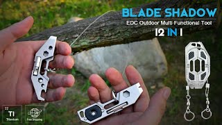 Now on Kickstarter Blade Shadow Outdoor Multitool With A Steel Wire Saw [upl. by Saffian307]