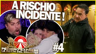 RISCHIA LINCIDENTE IN AUTO E SI INFURIA  Pechino Express 2024 Reaction Ep4  adv [upl. by Lladnar328]