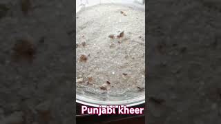 food kheerrecipe punjabi cooking [upl. by Aimac]