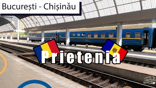 Cu trenul in REPUBLICA MOLDOVA  IRN 402 quotPrieteniaquot [upl. by Rudman469]