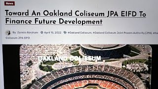 OaklandAlameda County Coliseum JPA Meeting Oct 20th On Exec Dir Report EIFD Discussion Part Two [upl. by Lugo49]