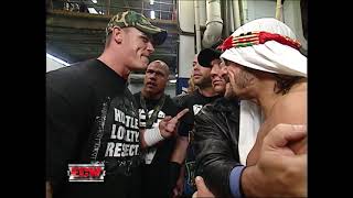 John Cena arrives in enemy territory ECW 2006 [upl. by Eimaj]