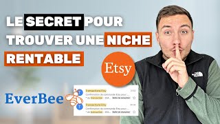 Comment trouver une niche rentable sur Etsy  Tutoriel étape par étape [upl. by Zerline]