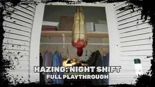 Hazing Night Shift  Full Playthrough with No Commentary Gameplay  Psychological Horror [upl. by Malchy]