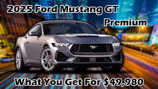 2025 Ford Mustang GT Premium Build and Price Guide [upl. by Dody]