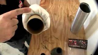 How to repack DRD Exhaust  Muffler [upl. by Ferrigno]