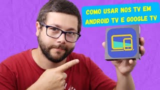 Como usar a app da NOS TV sem precisar do serviço extra em Android TV e Google TV [upl. by Holt376]