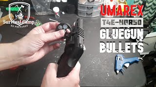 Umarex Ammo Hacks  Crafting HDR 50 Projectiles with Glue Gun [upl. by Zetniuq]