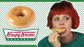 Irish People Try Krispy Kreme Donuts For The First Time [upl. by Terrilyn903]