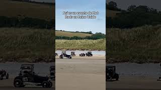 Pendine Sands Hot Rod Races vintage hotrod vhra [upl. by Ettezil]