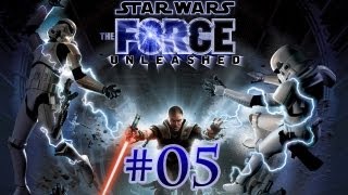 Lets Play  Star Wars  The Force Unleashed  Part 05 DeutschGerman Durch Schrott und Kabel [upl. by Joris191]