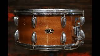 SOLD  Slingerland 7x14quot Hollywood Ace 3Ply Snare Drum  1960s Mahogany [upl. by Alak782]