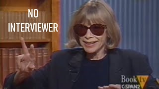 Unintentional ASMR Joan Didion NO INTERVIEWER Relaxing Voice Interview About Writing Career [upl. by Jacynth]