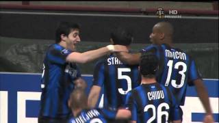 stankovic amazing goal vs schalke 04 5111 HD [upl. by Nylrebmik967]