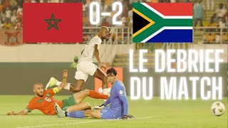 Maroc  analyse de lélimination contre lAfrique du Sud [upl. by Bahr]