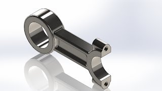 SolidWorks ʬ Tutorial 141car Piston Rod [upl. by Ominoreg]