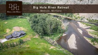 Montana Ranch For Sale  Big Hole River Retreat [upl. by Cummine321]