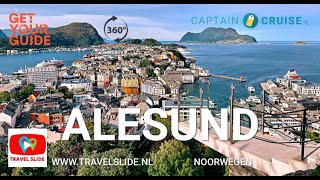 video Cruise Noorwegen Alesund excursies GetYourGuide Captain Cruise reisstudio Travel Slide [upl. by Htrahddis]