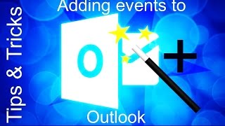 Outlook Tips amp Tricks to quickly add events amp activities in Calendar [upl. by Ahsocin]