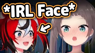 Baes IRL Face Surprised Matsuri【Hololive】 [upl. by Leonie]