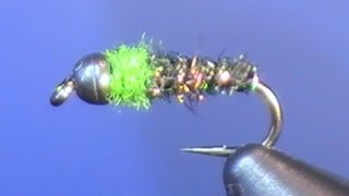 Fly Tying Iced Cased Caddis Grannom [upl. by Anoblav]