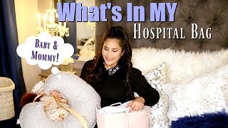 Whats In My Hospital Bag  Baby amp Mommy MissLizHeart [upl. by Huntley]