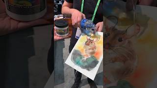 Jacquard Dorland’s Wax makes watercolor paintings completely waterproof [upl. by Manning]