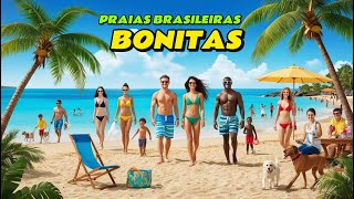 Quais São As Praias Brasileiras MAIS Bonita na Sua Opinião [upl. by Landes414]