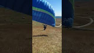 paragliding take off adventure kite paraglidingfun adventuresports paraglidingtraining [upl. by Garnett153]