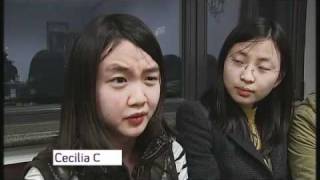 Voice of China students tell C4News why communism works [upl. by Ivz]