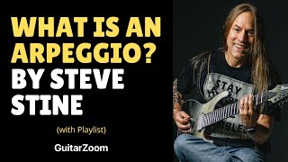 What Is An Arpeggio by Steve Stine  GuitarZoom [upl. by Neevan]