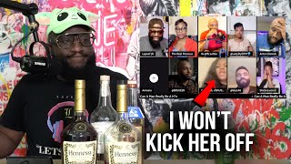 Punch Drunk Black Women on Lapeef Lets Talk Embarrasses Herself and Why I Wont Kick Her Off [upl. by Aneerak452]