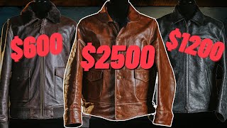 How Much Should You Pay For A Leather Jacket [upl. by Nydnarb]