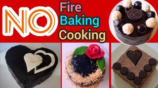 4 Fireless Cooking Recipes for School Competition Soft Tasty Fluffy Oreo Bread Cakes by FooD HuT [upl. by Abbott]