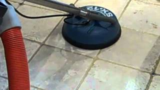 Tumbled Marble Tile Cleaning [upl. by Yendirb]