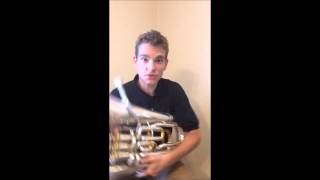 Euphonium amp Tuba Lesson 11 Assembly Hand Position and Posture [upl. by Atekihc147]