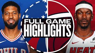 76ERS at HEAT  FULL GAME HIGHLIGHTS  November 18 2024 [upl. by Limhaj]