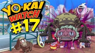 YOKAI WATCH  PARTE 17  JEFE TARANTUTOR [upl. by Shwalb21]