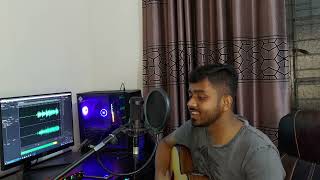 tomar akash duti chokhe ami hoye gechi tara  RBHasan  Guitar Cover Bangla [upl. by Jaan312]