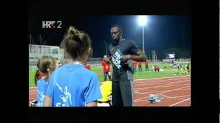 Usain Bolt  Zagreb  personal record 2011 [upl. by Vania]