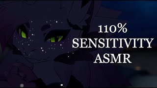 ASMR  110 SENSITIVITY ASMR back by popular demand Whisper ramble Mouth sounds Fan ambience [upl. by Plath]