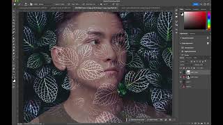 Kehinde Wiley type digital portrait demo [upl. by Lehsreh]