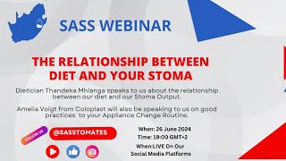 SASS Webinar  The relationship between Diet and your Stoma [upl. by Austin901]