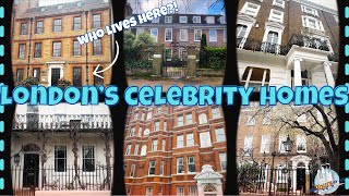 Londons Celebrity Homes Part 2  Lifestyles of the Rich and the Famous [upl. by Vernor76]