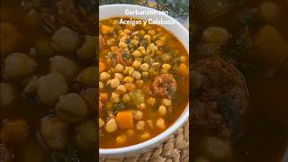 👉 GARBANZOS con ACELGAS y CALABAZA receta garbanzos recipe [upl. by Yeoz357]