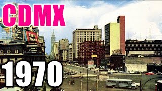 Gente en CDMX DF México en 1970 Material de cámara [upl. by Plunkett]