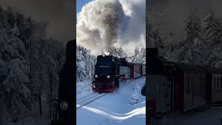 Brockenbahn  Harz  Winter  HSB brocken harz [upl. by Jamel67]