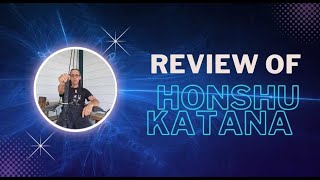 Samurai Sunday  Review of Honshu Boshin tatical  katana [upl. by Eiralav247]